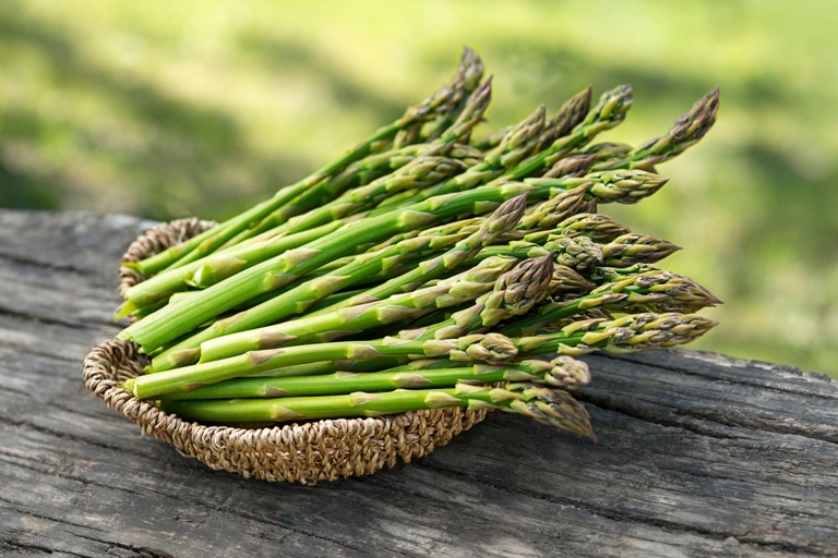 Asparagus is not found in cat food.