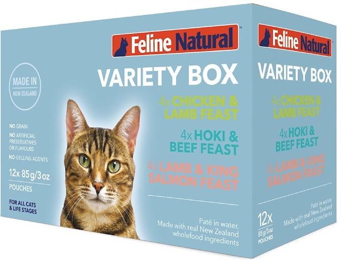 Feline Natural is a popular brand of cat food that offers a variety of wet and dry food options for cats.