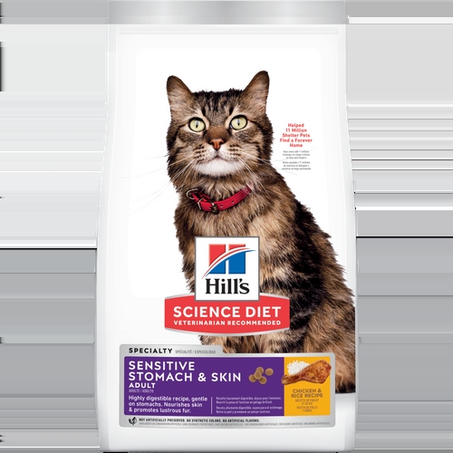 Hound and Gato is a great food for cats with sensitive stomachs because it is low in ash and easy to digest.