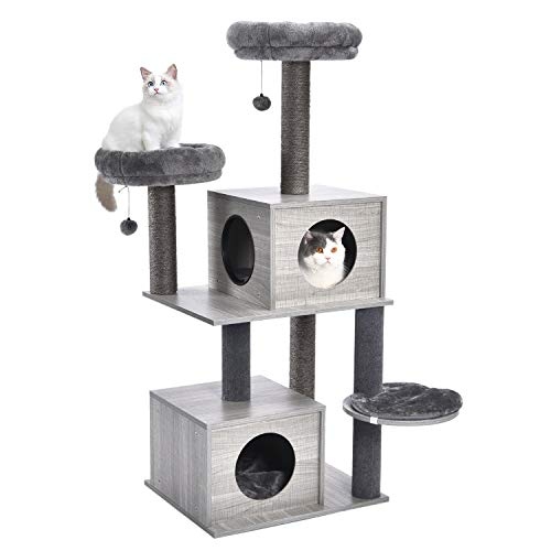 If you're looking for a cat tree that doesn't have any carpet, here are 10 of the best.