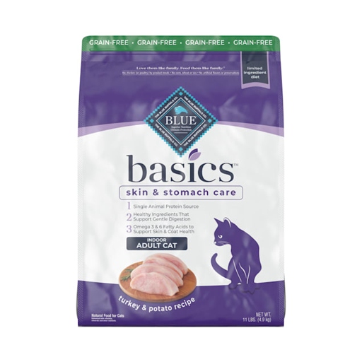 If you're looking for a quality limited ingredient cat food, Blue Buffalo Basics is a great option.