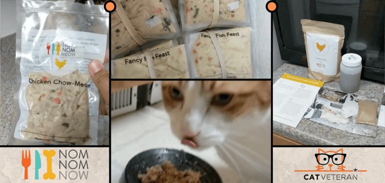 NomNomNow is a premium cat food delivery service that delivers fresh, healthy meals to your door.