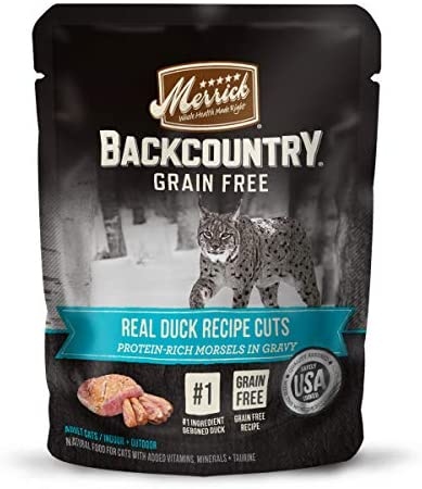 Reviews of Merrick Backcountry cat food are positive, with customers stating that their cats enjoy the food and that it is a good value.