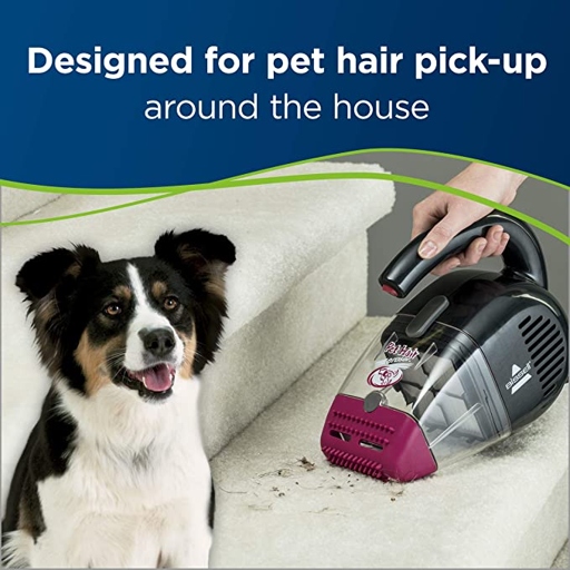 The purpose of this handheld vacuum is to make cleaning up after your cat easier.