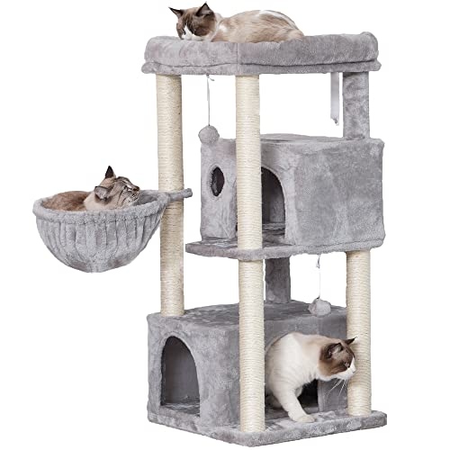 This cat tree is an honorable mention because it is a great option for Maine Coons.